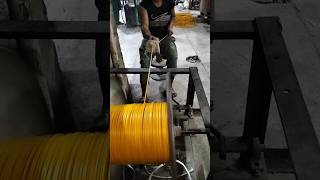 6mm wire single core packing copper cable machine [upl. by Specht]