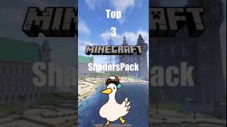 Top 3 Minecraft ShadersPack [upl. by Matthus]