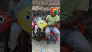 up down left right balloon popping fun 😁🎈🤪😂 shorts funny comedy balloon challenge funnyshorts [upl. by Savinirs168]