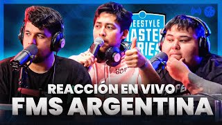 REACCIONAMOS EN VIVO A FMS ARGENTINA  STUART vs TEOREMA y máaas  Jony Beltrán Tess Gonzo [upl. by Ocsecnarf]