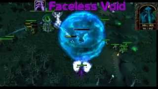 DotA  Faceless Void Gameplay [upl. by Lodie]