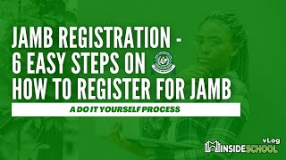 JAMB Registration 2022 6 Easy Steps on how to register for jamb [upl. by Eatnuhs]