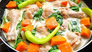 Ginataang Manok at Kalabasa Recipe [upl. by Aimet]