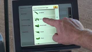 John Deere Gen4 Display How to Add an Implement [upl. by Anaer]