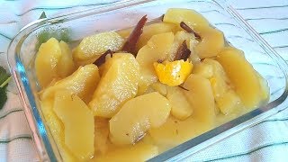 Un postre económico y de temporada  Compota de manzana casera  El Dulce Paladar [upl. by Russom948]