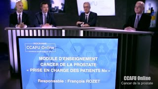 CCAFU Online  Saison 2  Module n°1  Cancer de la prostate  Prise en charge des patients N [upl. by Wenz556]