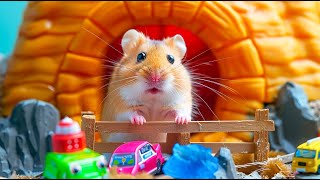 ⚡️ Hamster Great Escape from the Locked Prison Maze 🐹 Hamster Maze [upl. by Nuaj]