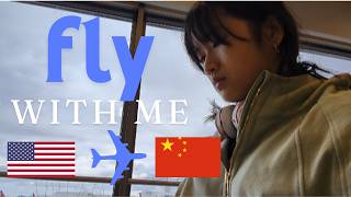 20 hour flight in 4 minutes  vlog  LifeinChina ep 0 [upl. by Darla]