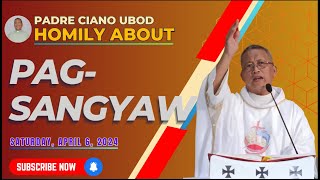 Fr Ciano Homily about PAGSANGYAW  0462024 [upl. by Adnorhs]