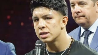 Jaime Munguia FULL POSTFIGHT vs Canelo • BRUTALLY HONEST on what went wrong REMATCH amp MORE [upl. by Nnahgem]