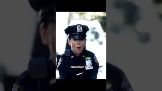 When the policewoman is on breakshe encounters a robbery movie action shorts video [upl. by Natam]