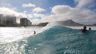 Surfing Queens Still Big POV July 18 2022 Raw Footage 4K [upl. by Deibel353]