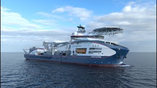 Prysmian introduces Monna Lisa the new stateoftheart cable laying vessel [upl. by Nolham244]