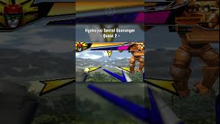 GaoKing 2 shorts gaoranger wildforce supersentaiseries powerrangers ps1collection gameplay [upl. by Patrizia]