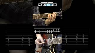 Smells Like Teen Spirit  Nirvanaguitar tabs tutorial fyp [upl. by Ode]