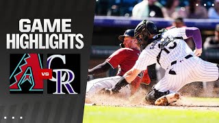 Dbacks vs Rockies Game Highlights 91824  MLB Highlights [upl. by Abrahams]