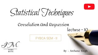 To find Spearmans Rank Correlation Coefficients lecture10 statistics [upl. by Arahsak]