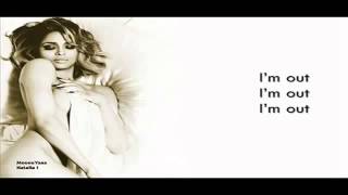 Ciara Ft Nicki Minaj Im Out Official Lyrics Video  2013 Full Song [upl. by Akirdnuhs]