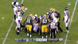 Jay Elliot Makes Epic OneHanded Interception  Seahawks vs Packers  NFL [upl. by Sophia]