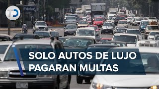 En CdMx multas por emplacar en otros estados sólo se aplicarán a autos de más de 1 mdp [upl. by Shakespeare788]