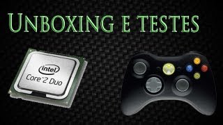 Unboxing e Teste do Processador Intel Core 2 duo 316 GHz E8500 [upl. by Inverson330]