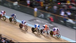 Eliminacion Europeo Pista Paris 20102016 elimination track [upl. by Creath]