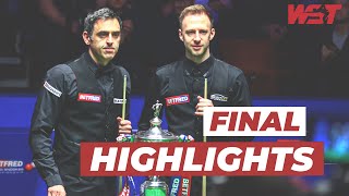 Ronnie OSullivan vs Judd Trump  Extended Highlights  2022 World Snooker Championship Final [upl. by Eustazio]