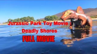 DEADLY SHORES Full Movie Jurassic Park Toy Movie spinosaurus toymovie jurassicworld [upl. by Annirac]