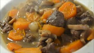 Boeuf bourguignon light recette cookeo [upl. by Jaquenetta]