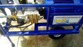 Prueba de hidrolavadora 7 5 hp parte 1 [upl. by Nivrac]