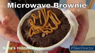 Easy Microwave Brownies [upl. by Lory]