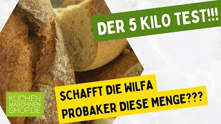 Wilfa ProBaker im Härtetest  5 kg Teig Schafft Sie das [upl. by Isoais]