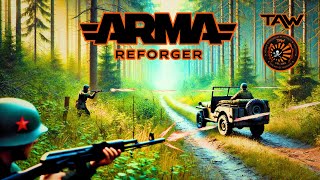 ARMA Reforger Roadside Ambush on Ironbeards Seize amp Secure [upl. by Abisia]