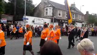 Ayrshire Orange Walk 2012  Kilwinning 14 [upl. by Dorree980]