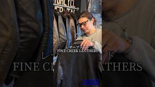 【レザースタジャン】CWORKS by FINE CREEK LEATHERS fashion [upl. by Cai]