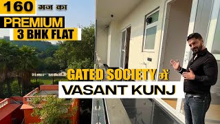 Vasant Kunj में Premium 3 BHK Flat in Gated Society  3 BHK Flat In VasantKunj South DelhiSastaghar [upl. by Kelwin551]