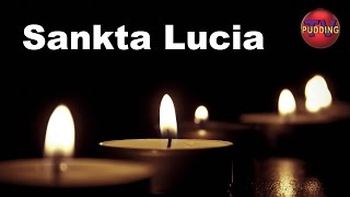 Sankta Lucia Natten går tunga fjät mtext  Svenska barnsånger [upl. by Nevlin]