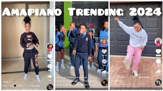 Amapiano Trending TikTok challenges  2024 amapianodance amapiano trending [upl. by Aehr]