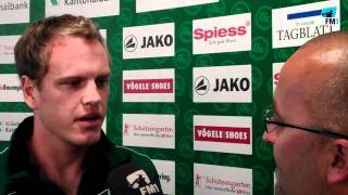 Lukas Schenkel vor dem Spiel FC Flawil gegen FCSG [upl. by Faires]