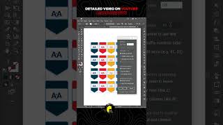 Make Numbers Sequence script for illustrator users auto numbering in illustrator scripts [upl. by Aramaj]