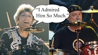 Famous Drummers On Neil Peart [upl. by Onibag65]