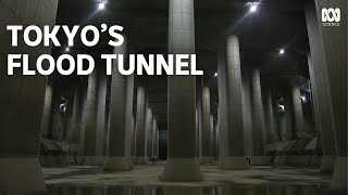 Tokyo Flood Prevention  Insane underground tunnel system in Japan [upl. by Llecrep]