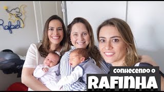 Amigas reunidas para conhecer o Rafinha  TRIO Materno [upl. by Notlew]