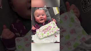 Deaf baby hears for the first time ❤️ [upl. by Ytinirt]