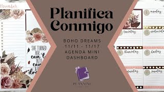 Planifica Conmigo •• Agenda Mini Dashboard [upl. by Agiaf]