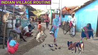 Beautiful village in india  Rural life india  Maharashtra beautiful village  Village life [upl. by Aihsital580]