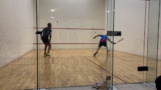 DAKCC  Squash Teams Tournament 2023 Toni Abdallah vs Abdallah Salman Level A [upl. by Ykcin879]