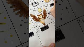 Tuto 20 octobre  hibou 🦉 [upl. by Arodoet411]