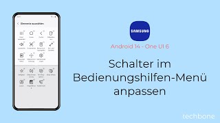 Schalter im BedienungshilfenMenü anpassen  Samsung Android 14  One UI 6 [upl. by Marten808]