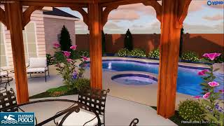 Platinum Pools  Johannessen Family V2 Pool Design by Buddy Harrott [upl. by Janik259]